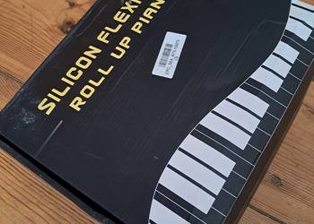 Profesjonalne silikonowe zwijane pianino Konix 88 key