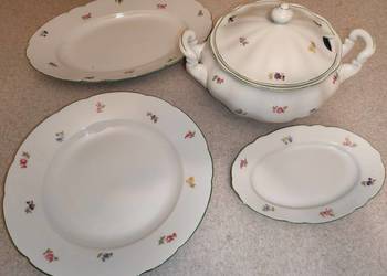 Stara Porcelana Ćmielów ; 3 półmiski + waza-NOWA CENA !