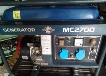 Agregat Generator Prądotwórczy 230v Mercure MC 2700 6,5hp