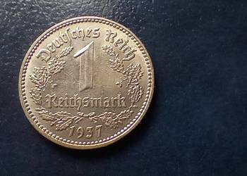 Stare monety 1 marka 1937 D NIemcy