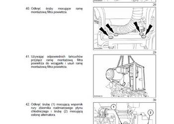 New Holland seria TSA oraz CASE MXu instrukcja napraw po Polsku, ponad 4000