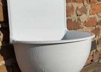 PIĘKNY, STARY ZLEW ŻELIWNY, UMYWALKA - VINTAGE - WISZĄCY KWIETNIK