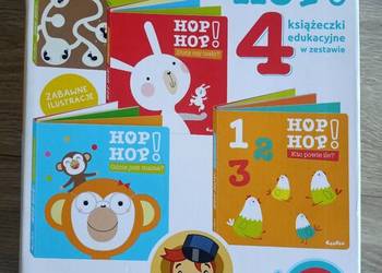 CzuCzu Hop Hop 4 książeczki edukacyjne