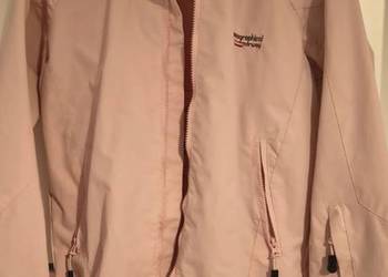 Piękna wiosenna kurtka damska w kolorze pudrowego różu, rozmiar M 38