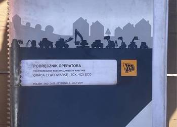 Podręcznik operatora / instrukcja koparko-ładowarka JCB 3CX 4CX ECO