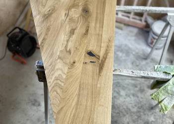 Stopnie dębowe RUSTYKALNEJ  100×30 cm - precyzja i naturalność