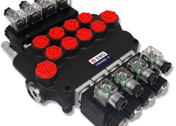 ROZDZIELACZ HYDRAULICZNY ELEKTRYCZNY 4 SEK 80L 12V [3262]