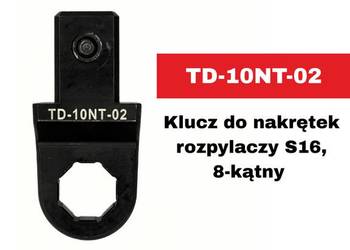 TD-10NT-02 Klucz nasadowy do nakrętek wtryskiwaczy S16, 8-kątny