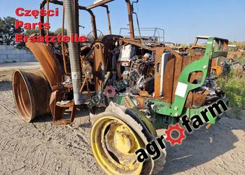 John Deere 6330 części, skrzynia biegów, silnik