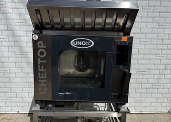 Piec konwekcyjno-parowy UNOX z okapem kondensacyjnym 83/25/1