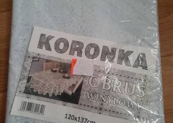 Obrus 120/137 cm nowy!