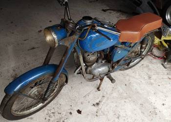 Wsk 1957 oryginalny niebieski lakier zarejestrowana na białą tablicę