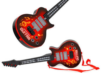 Gitara dla dzieci elektryczna z nauką gry na gitarze podczerwień melodie c…