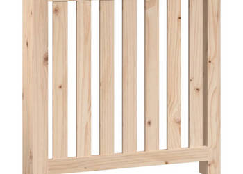 Osłona grzejnika 795x19x84 cm lite drewno sosnowe WM-822566
