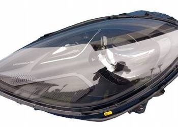 LAMPA LEWY PRZÓD IGŁA PORSCHE MACAN 95B 95B941009AC FULL LED DYMIONA CZARNA