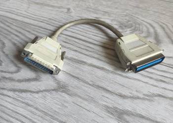 Kabel drukarkowy Lpt Centronics Dsub 25 pin 0,28m
