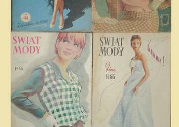 Świat Mody- magazyn modowy / czasopismo / moda / PRL