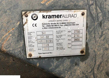 Kramer Allrad 280 341-02 Radlader - Części - Zwrotnica