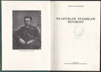 (02519) WŁADYSŁAW STANISŁAW REYMONT – STEFAN LICHAŃSKI