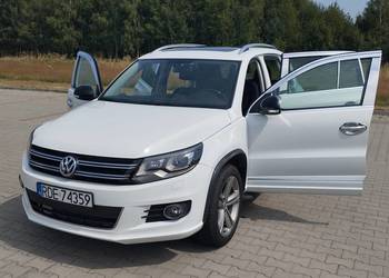 VW Tiguan, 2016, wysoka wersja, 4x4, mały przebieg