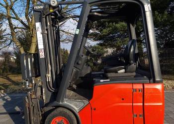 Linde E15 2011r  8600Mth Triplex + Pozycjoner wózek widłowy