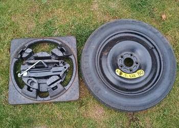 Kolo 16 Cali Zapasowe Dojazdowka Ford 5x108. 125x85x16 Zestaw Lewarek