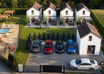 Domek letniskowy + pozwolenie budowlane na 4 domki