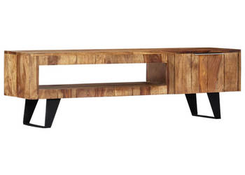 Szafka pod TV 140x30x40 cm lite drewno sheesham WM-247980