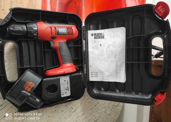 zakrętarko- wkrętarka Black Decker kpl. skrzynka