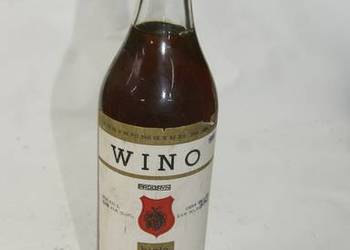 PRL 1988r wino ORGINAŁ BUTELKA WINO RACIBÓRZ PRODRYN DEKO
