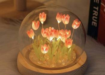 Tulipan lampki nocne