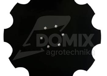 Talerz uzebiony 510mm piasta 6 otworowa rozstaw 120mm