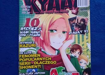 Kyaa! - magazyn o mandze i anime. Numer 21, 05/06 2012 r. Plakat.