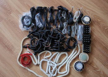 Kabel kabelki telefoniczne z wtykami różne