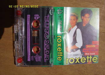 POP, kaseta; ROXETTE--THE BEST .