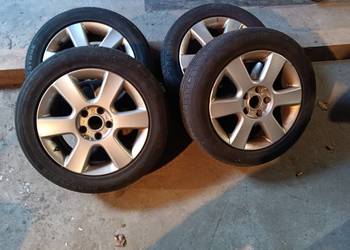 Felgi aluminiowe 16 Passat B5 z oponami 5x112.