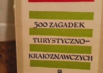 500 pięćset zagadek krajoznawczych książki Warszawa unikat