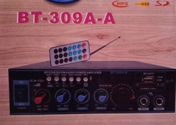 Wzmacniacz  Audio Bluetooth  Odtwarzacz MP3 STEREO RADIO FM 400W+400W