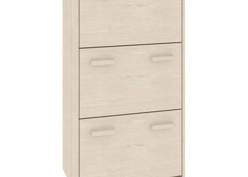 Szafka na buty HAMAR miodowy brąz 595x35x117 cm lita sosna WM-340512