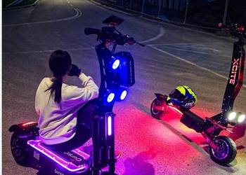 Hulajnoga elektryczna 8kW - 400km przebiegu