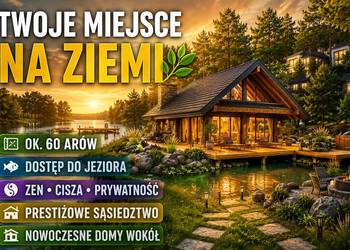 Działka budowlana (6000 m2) JEZIORO/LAS (Drogoszowice)