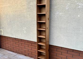 Słupek z półkami na płyty Ikea Leksvik regał