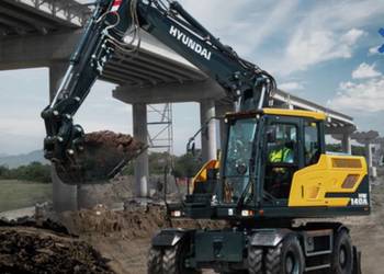 Wynajem koparki kołowej z operatorem Niwelacja terenu Wykopy Oczyszczanie