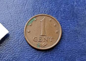 Stare monety 1 cent 1973 Antyle Holenderskie