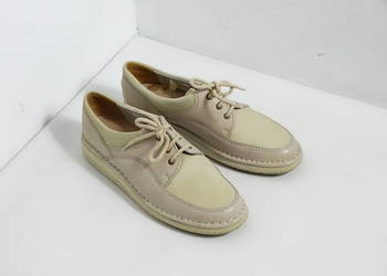 Skórzane półbuty REMONTE | Rozmiar 39 (6) | Wkładka 25,5 cm | Skóra