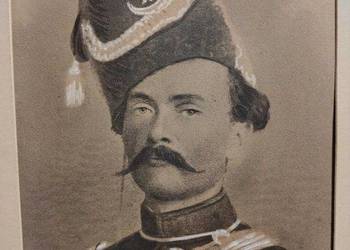 Stary obraz rysunek ołówek gwasz