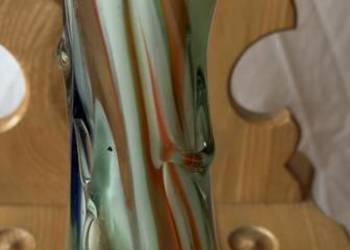 Mam do sprzedania wazon z kolorowego szkła PRL