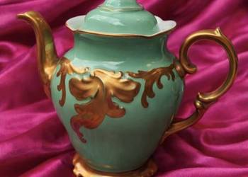 Fason Fryderyka*złoty miętowy liść * Krzysztof * Wałbrzych * sygnatura Wawe