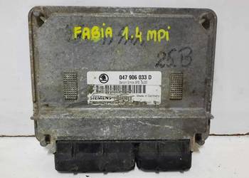 SKODA FABIA 1.4 B STEROWNIK SILNIKA 047906033D