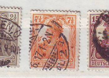 Zn. DR  Mi 98 - 100 kas 1916